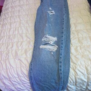 Levi's Light Blue Distressed Women Jeans